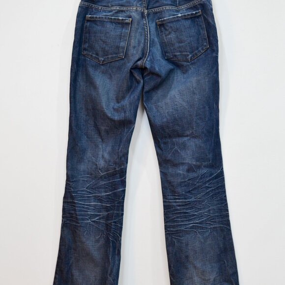 JUST CAVALLI Roberto Cavalli Y2K Straight Leg Blue Jeans - Picture 5 of 9